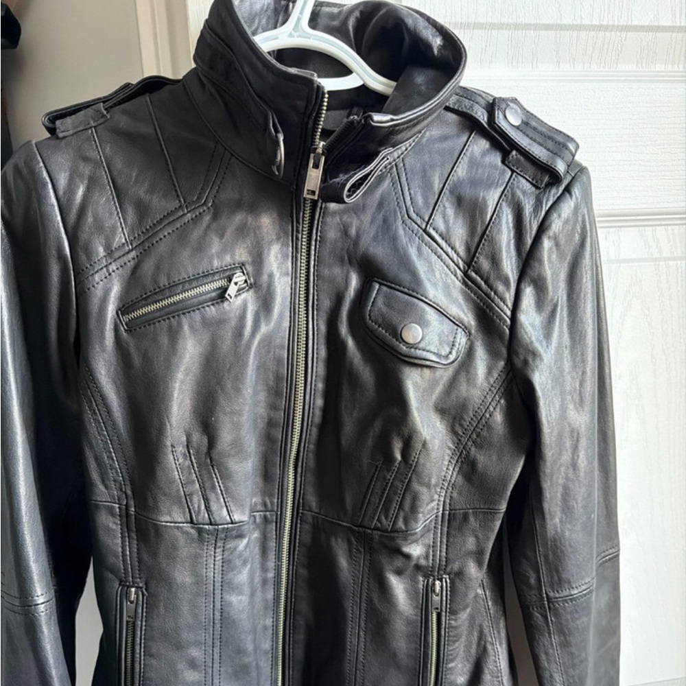 Danier Edgy Leather Jacket